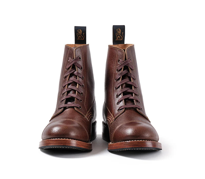 LK-048 Montgomery Boots Horween SHF Horsehide Havana