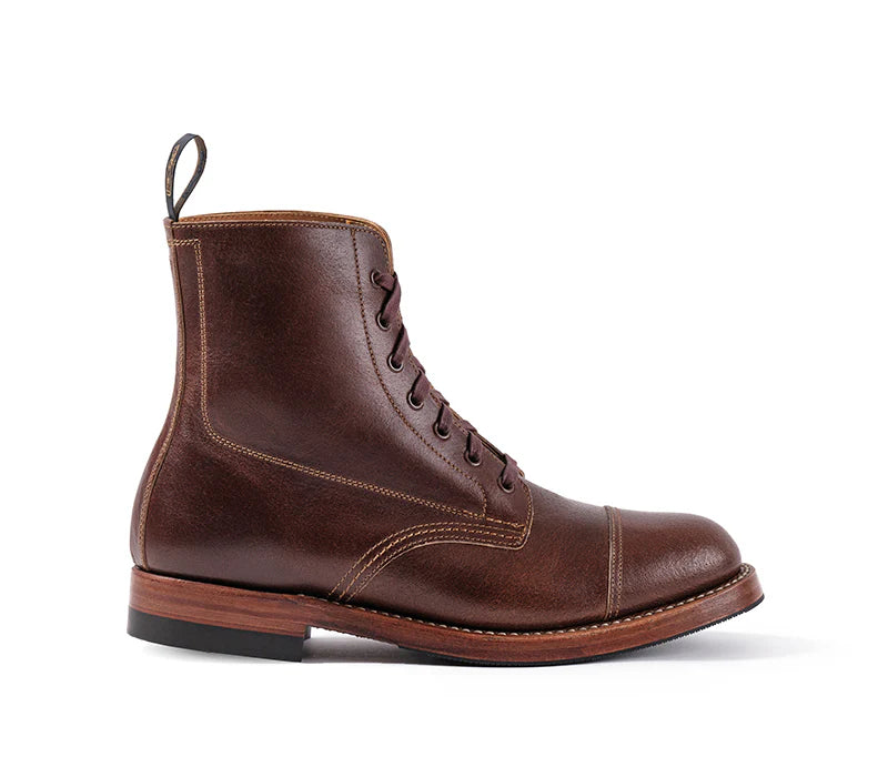LK-048 Montgomery Boots Horween SHF Horsehide Havana