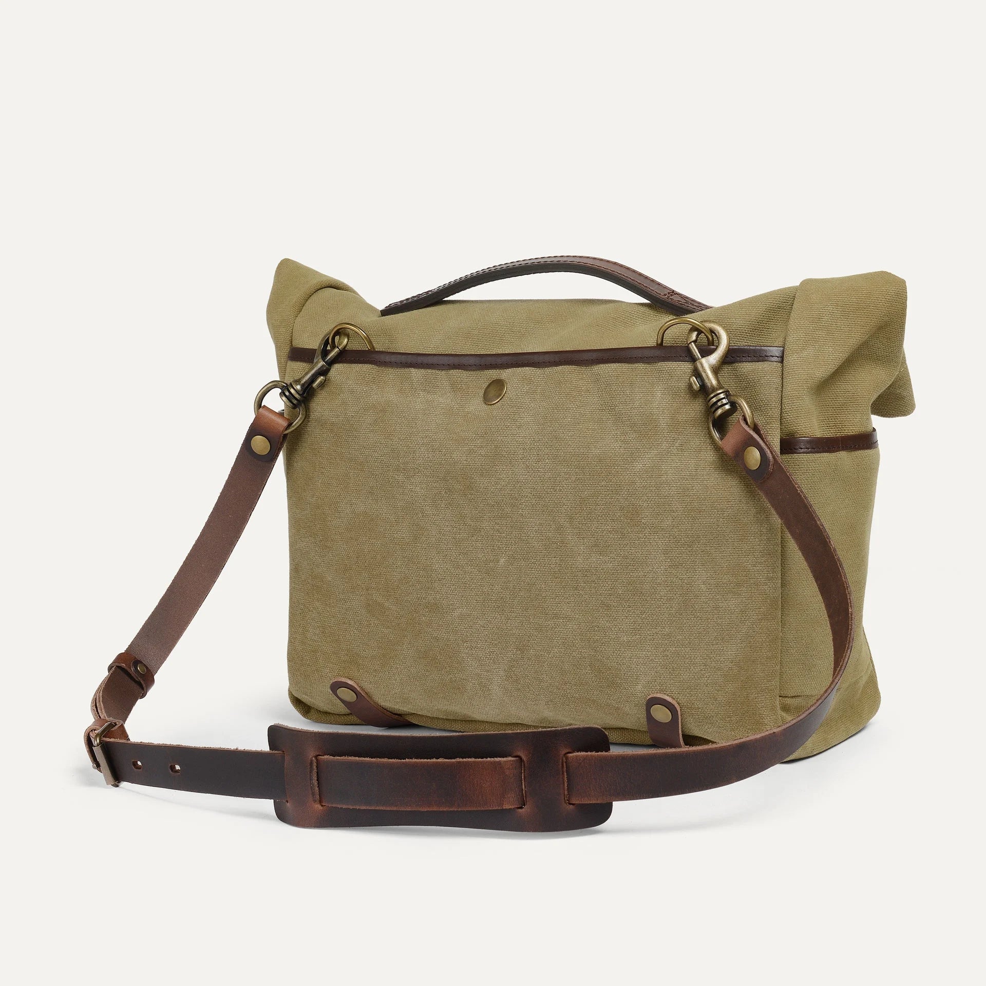 Sac Business Musette - Kaki US Stonewashed Canvas