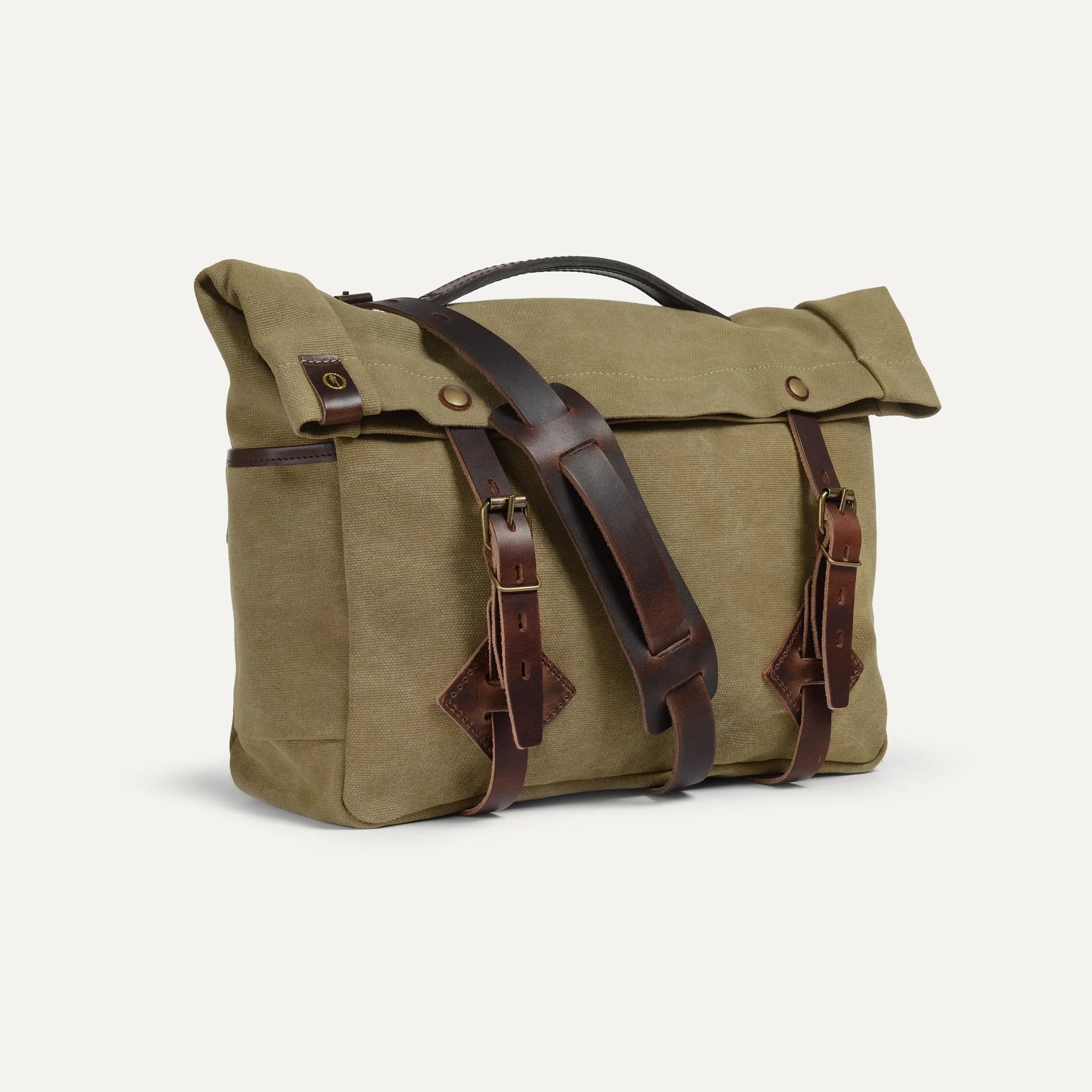 Sac Business Musette - Kaki US Stonewashed Canvas