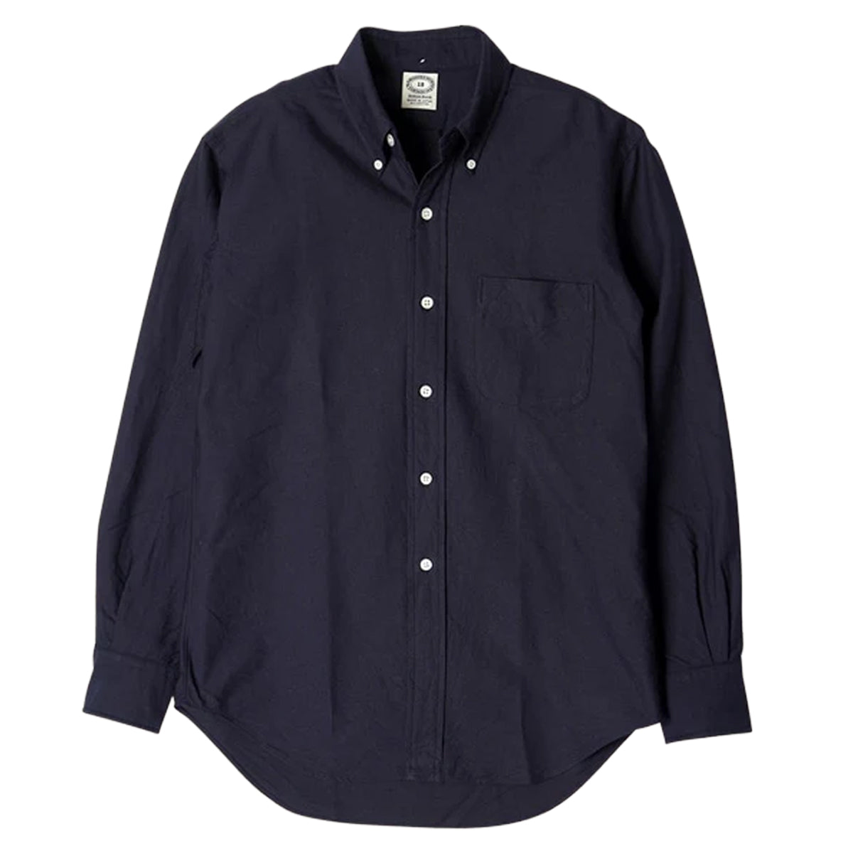 Vintage Ivy Button-Down Oxford Shirt Navy