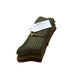 A stack of four ribbed knit socks in olive green, brown, and dark brown, tied with a white paper tag that reads 'BOTOTO' and '4 Pairs of Ribbed Socks', on a clean white background.