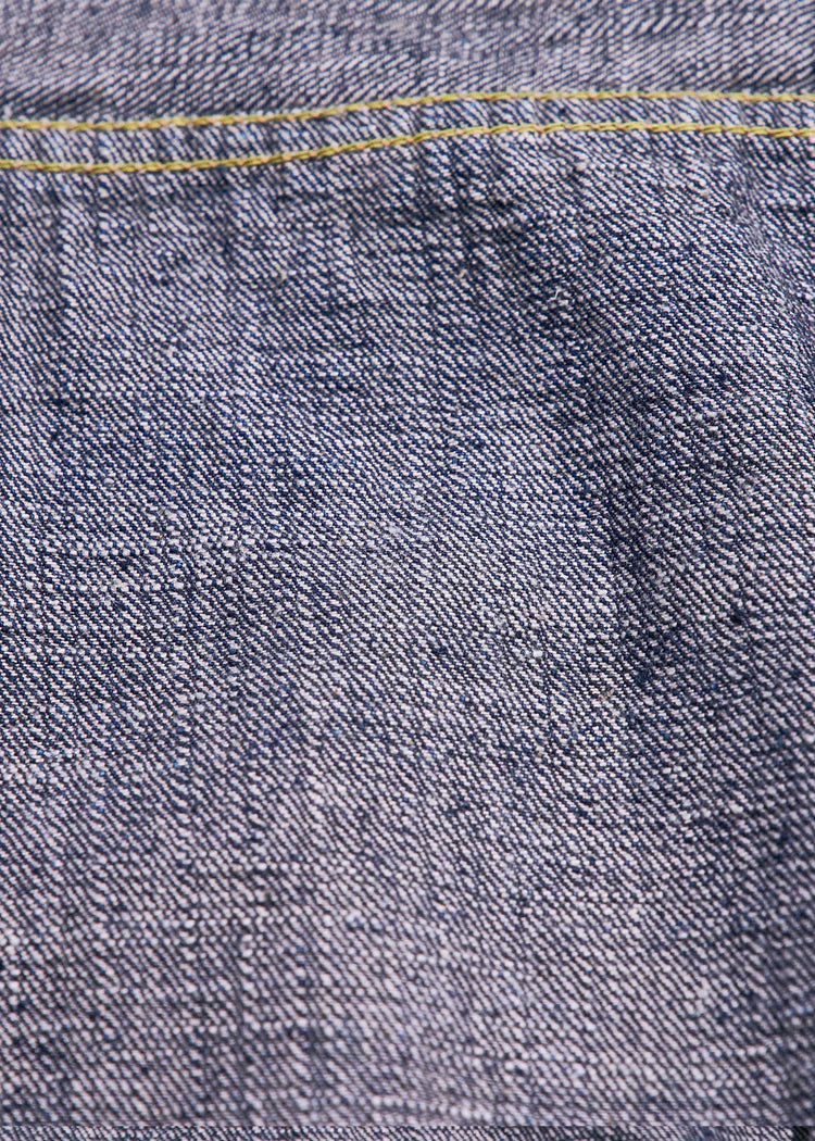 S101AX-Sakura 18oz Indigo + Cherry Blossom Denim Jacket