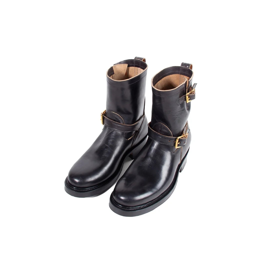 2005 MRYM Nero Teacore Vacchetta Lucida Engineer Boot