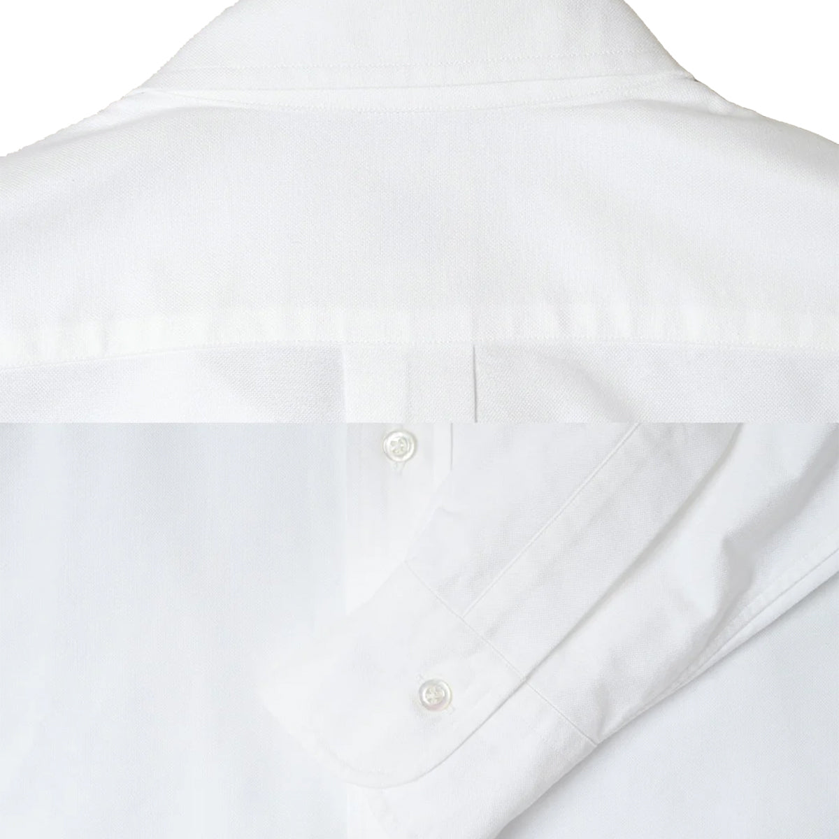 Kamakura Shirt Ametora Button-Down Selvedge Oxford Shirt White