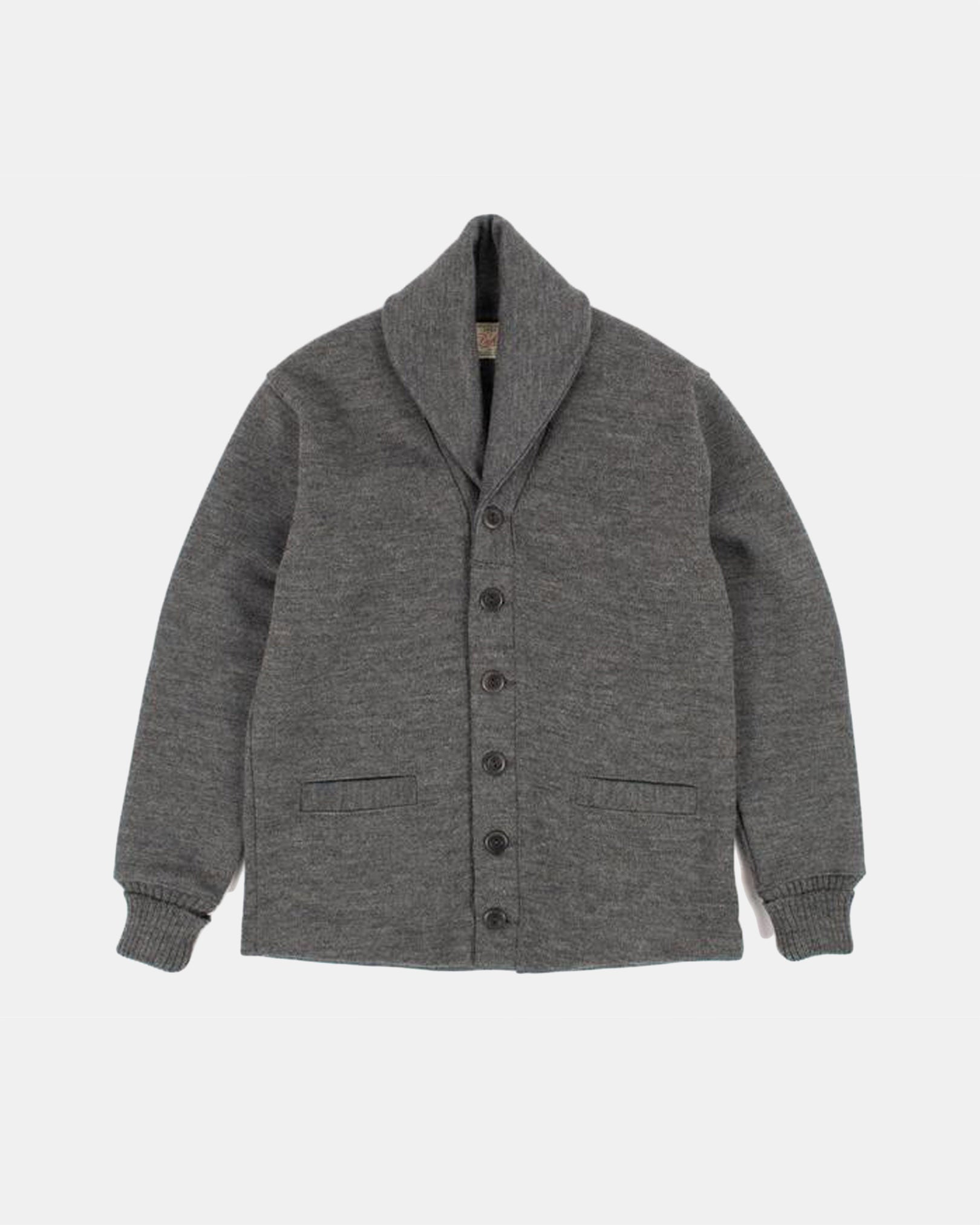 Shawl Sweater Coat Charcoal