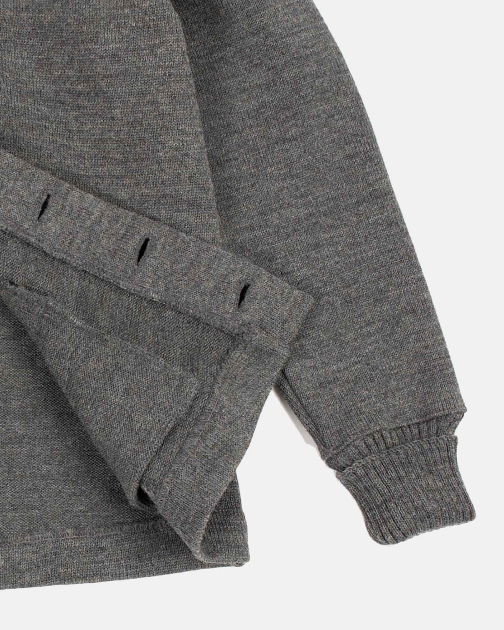 Shawl Sweater Coat Charcoal