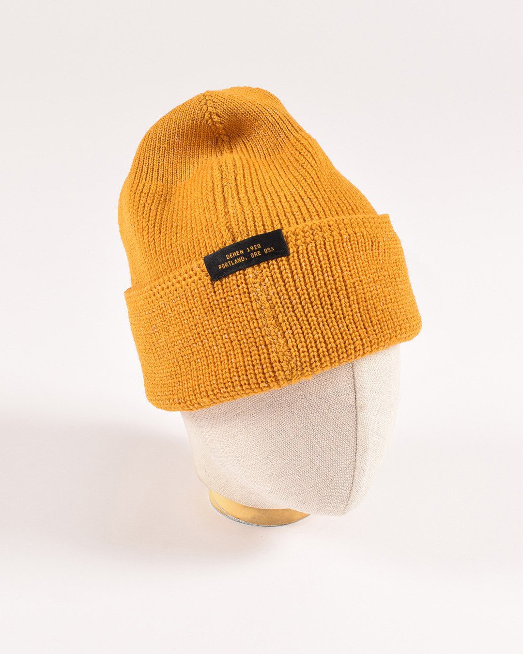 Wool Watch Cap Old Gold