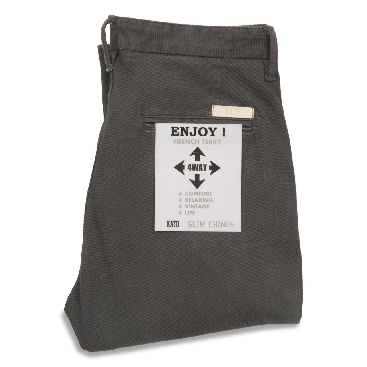 The Axe Chino Denit Charcoal
