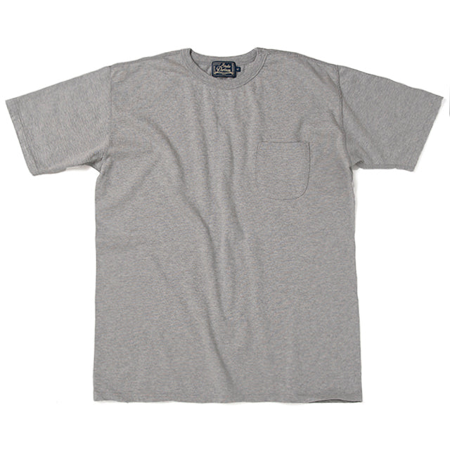 9916 Suvin Gold Loopwheeled T-Shirt Grey