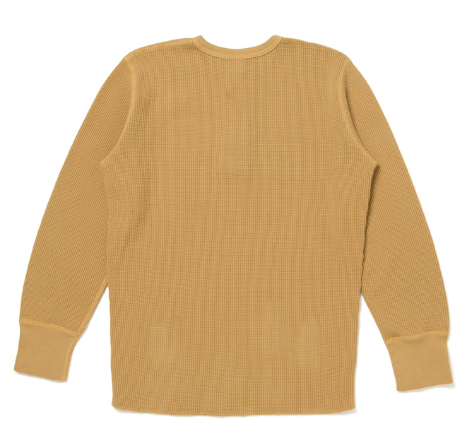 9937 Heavy Thermal Henley Yellow
