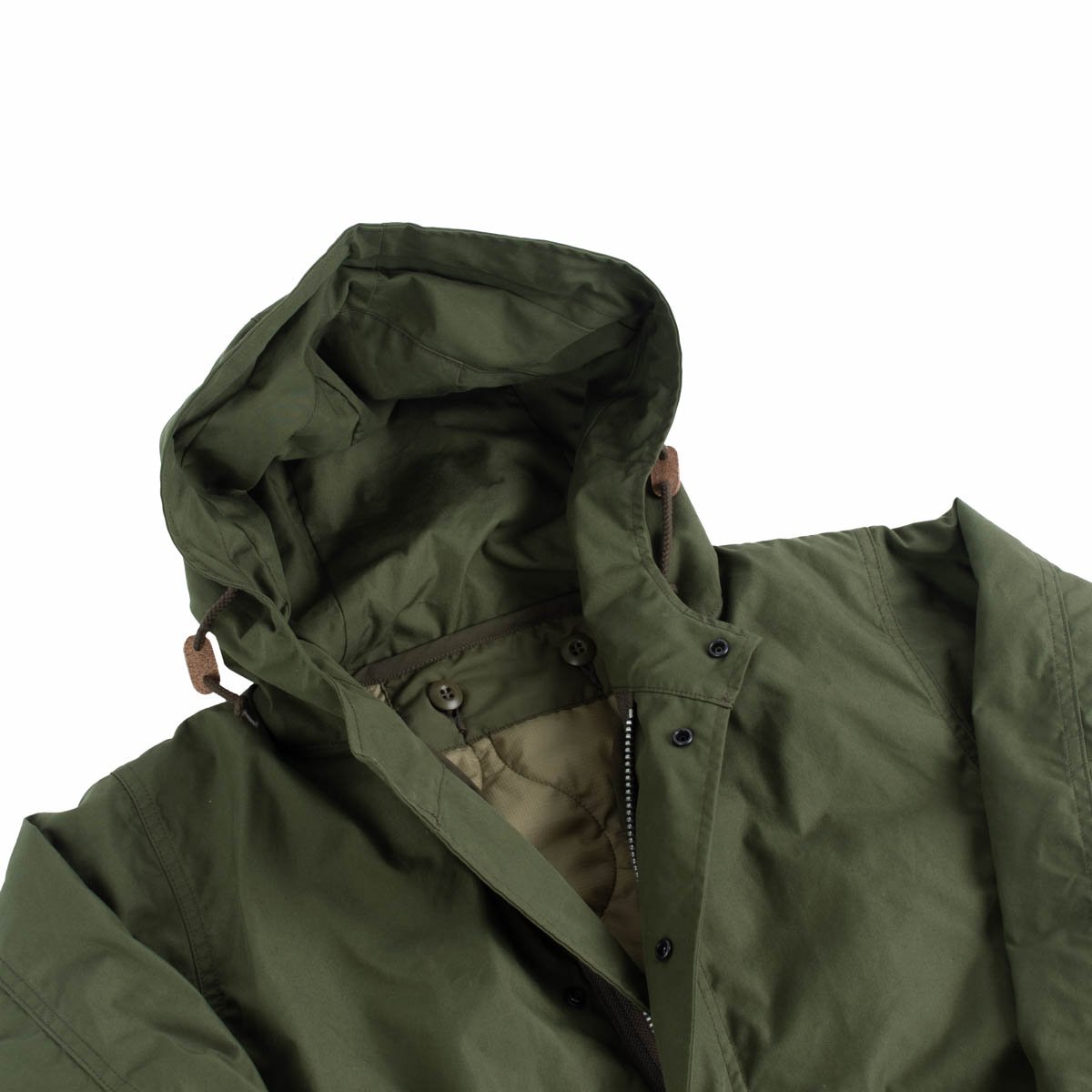 IHM-38-OLV 5oz Quilted Lining M-51 Type Field Coat Olive