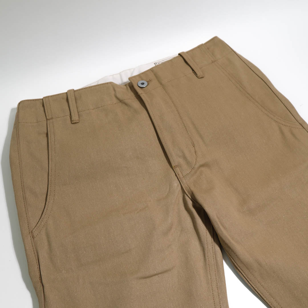 Infantry Pant Khaki Selvedge — Brooklyn Clothing