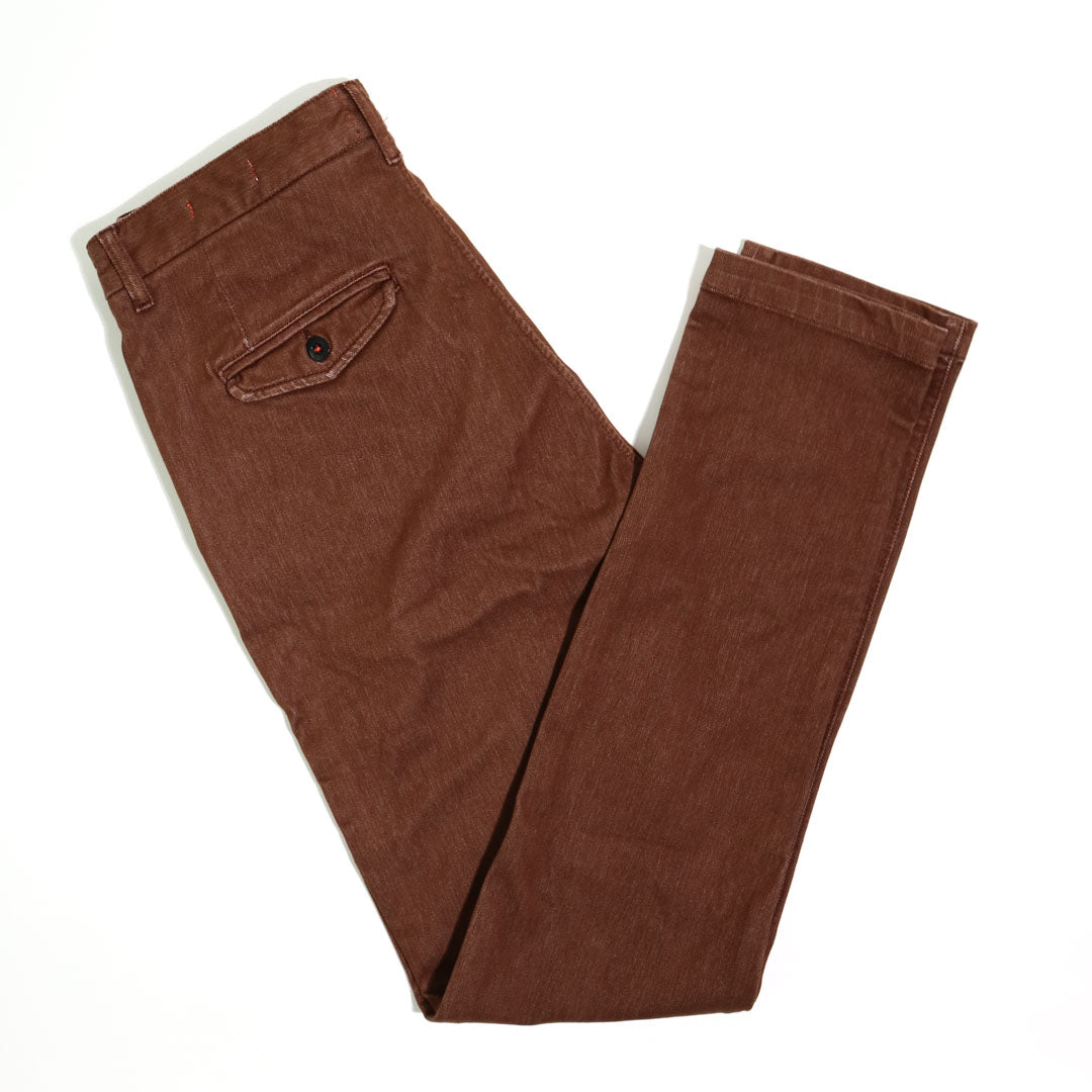 The Axe Chino Denit Brown