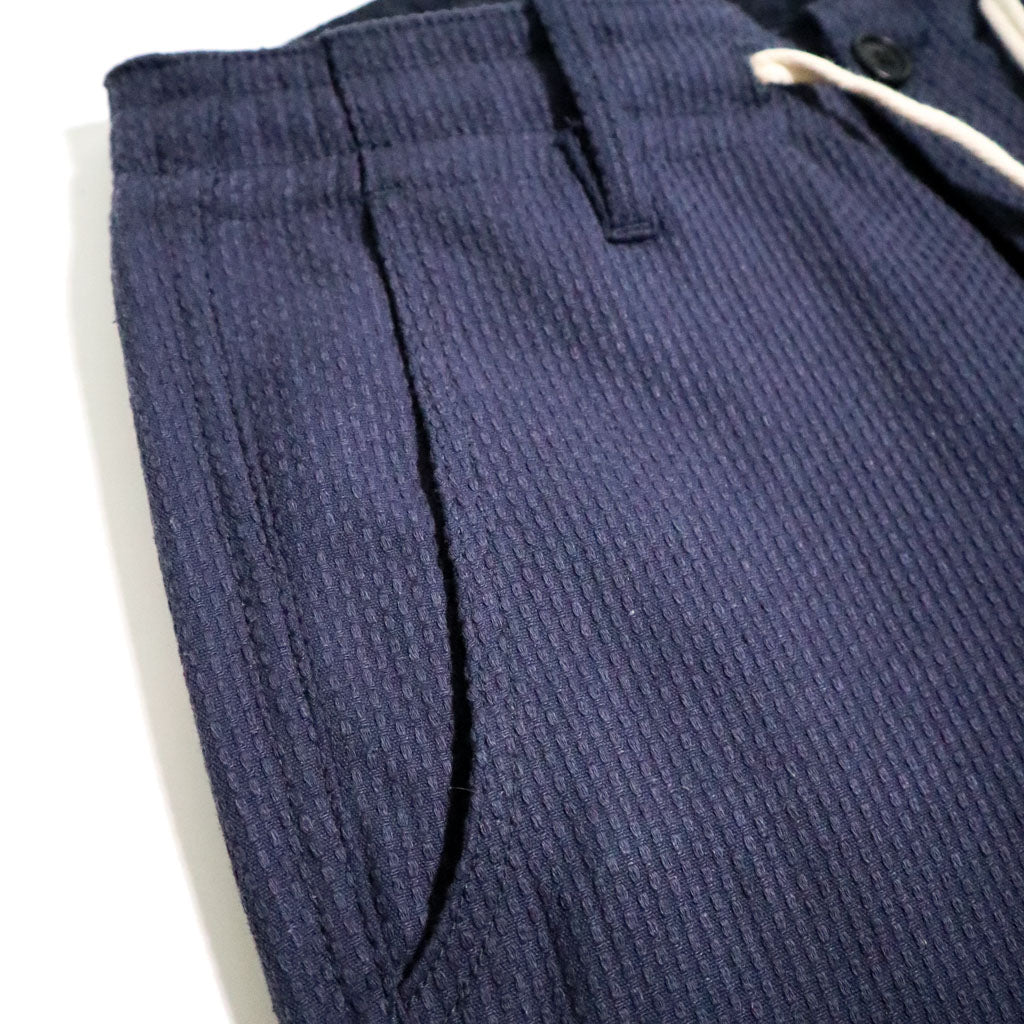 Boarder Pant Navy Sashiko — Brooklyn Clothing