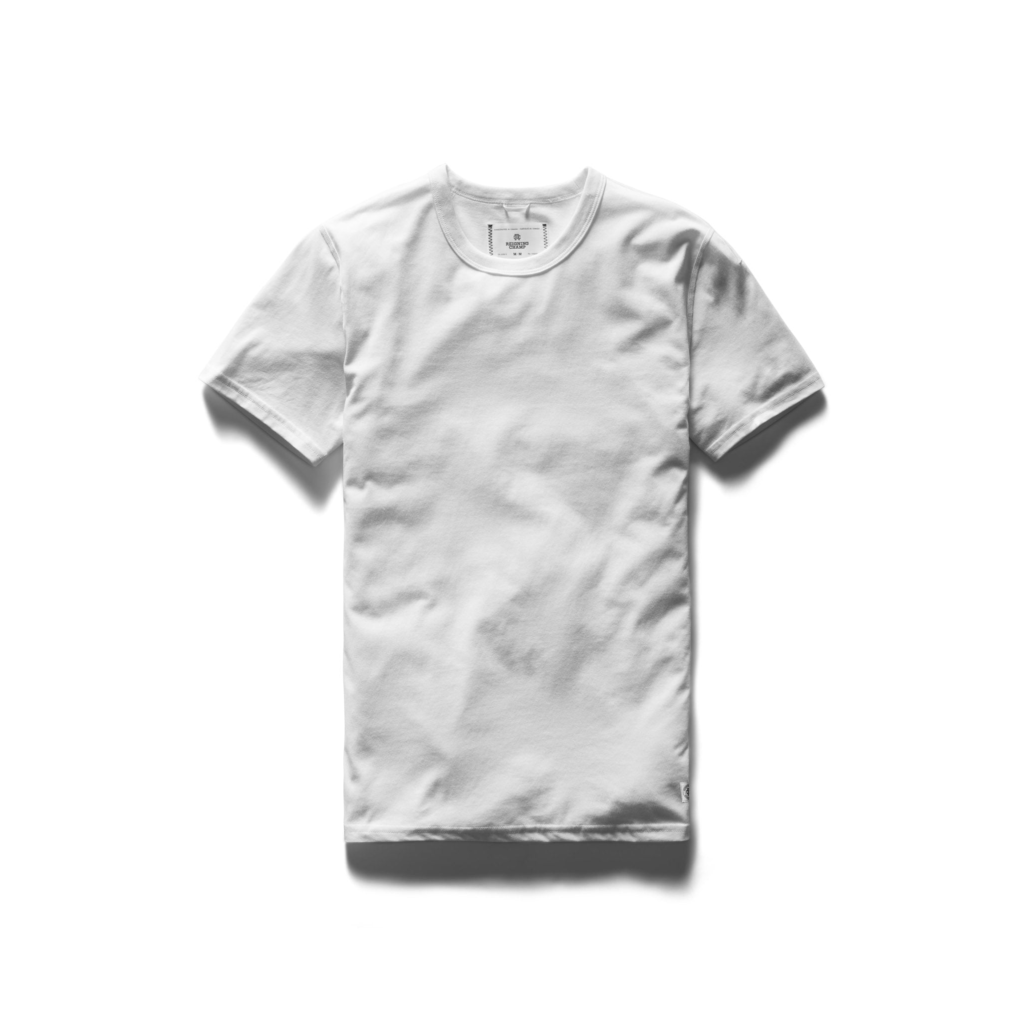 Knit Copper Jersey T-Shirt White
