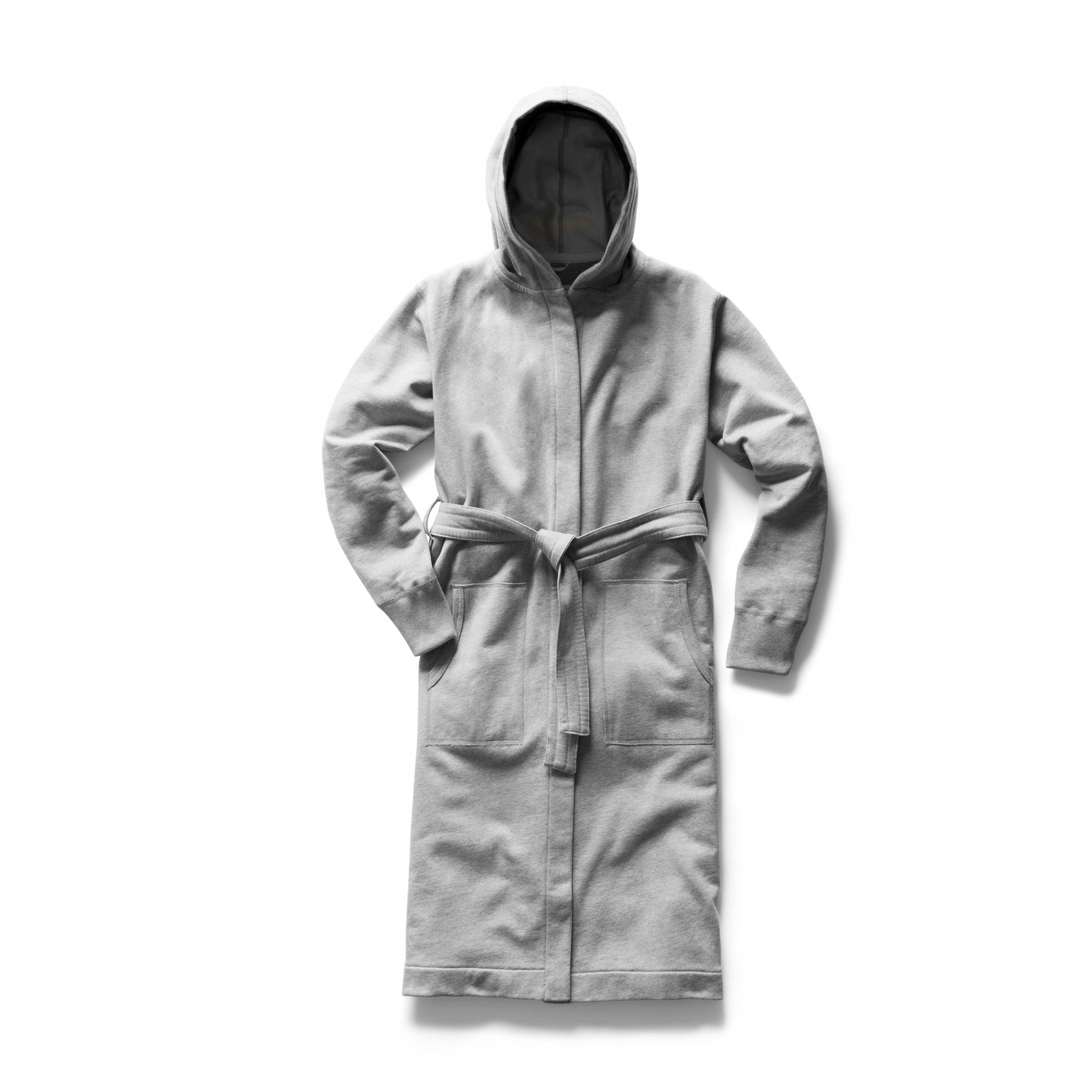Mid Weight Terry Robe H. Grey