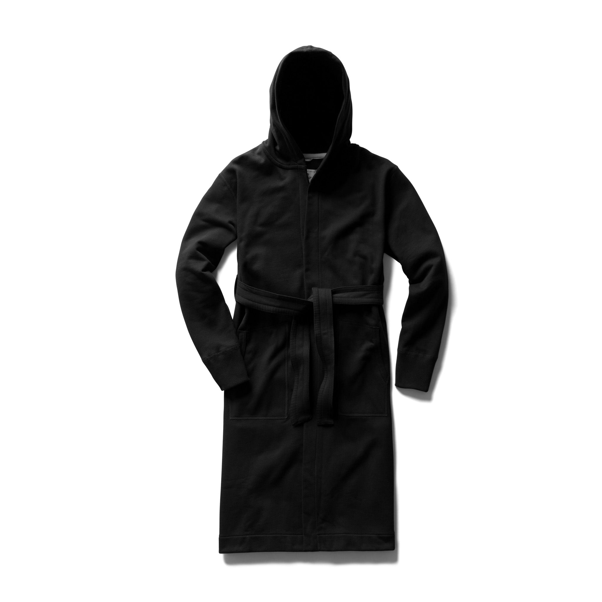 Midweight Terry Robe Black