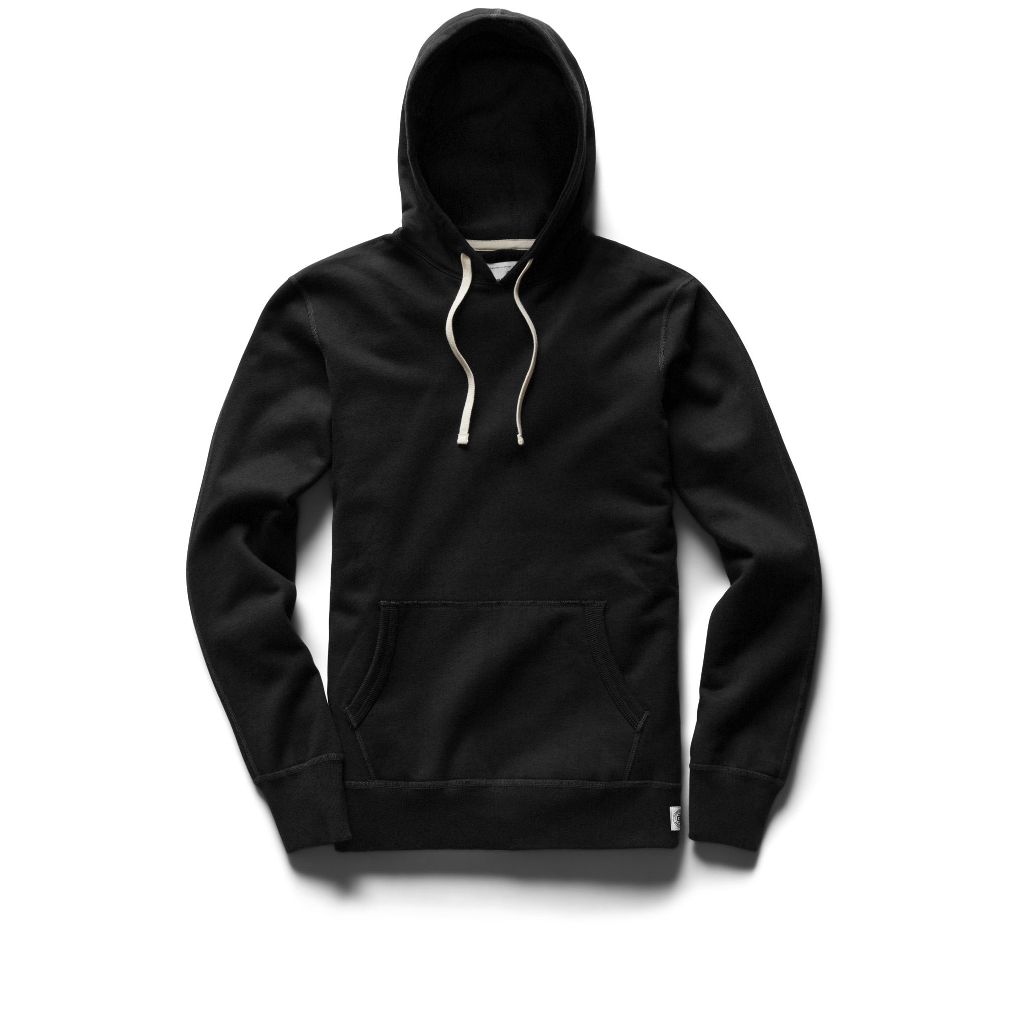 Midweight Terry Pullover Hoodie Black