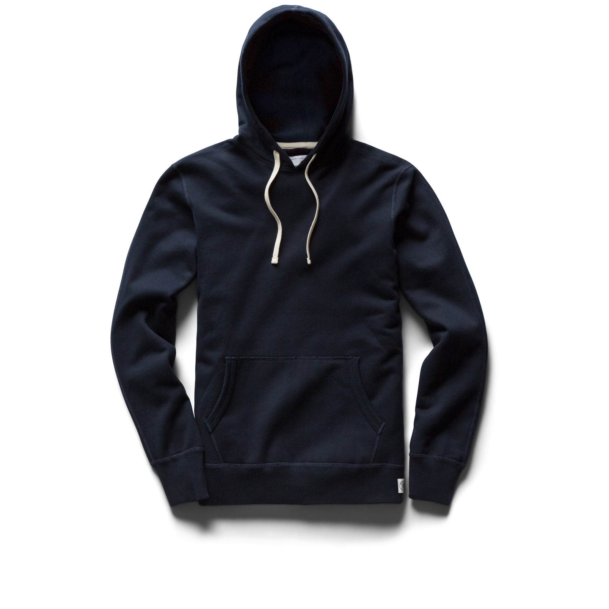 Midweight Terry Pullover Hoodie Navy