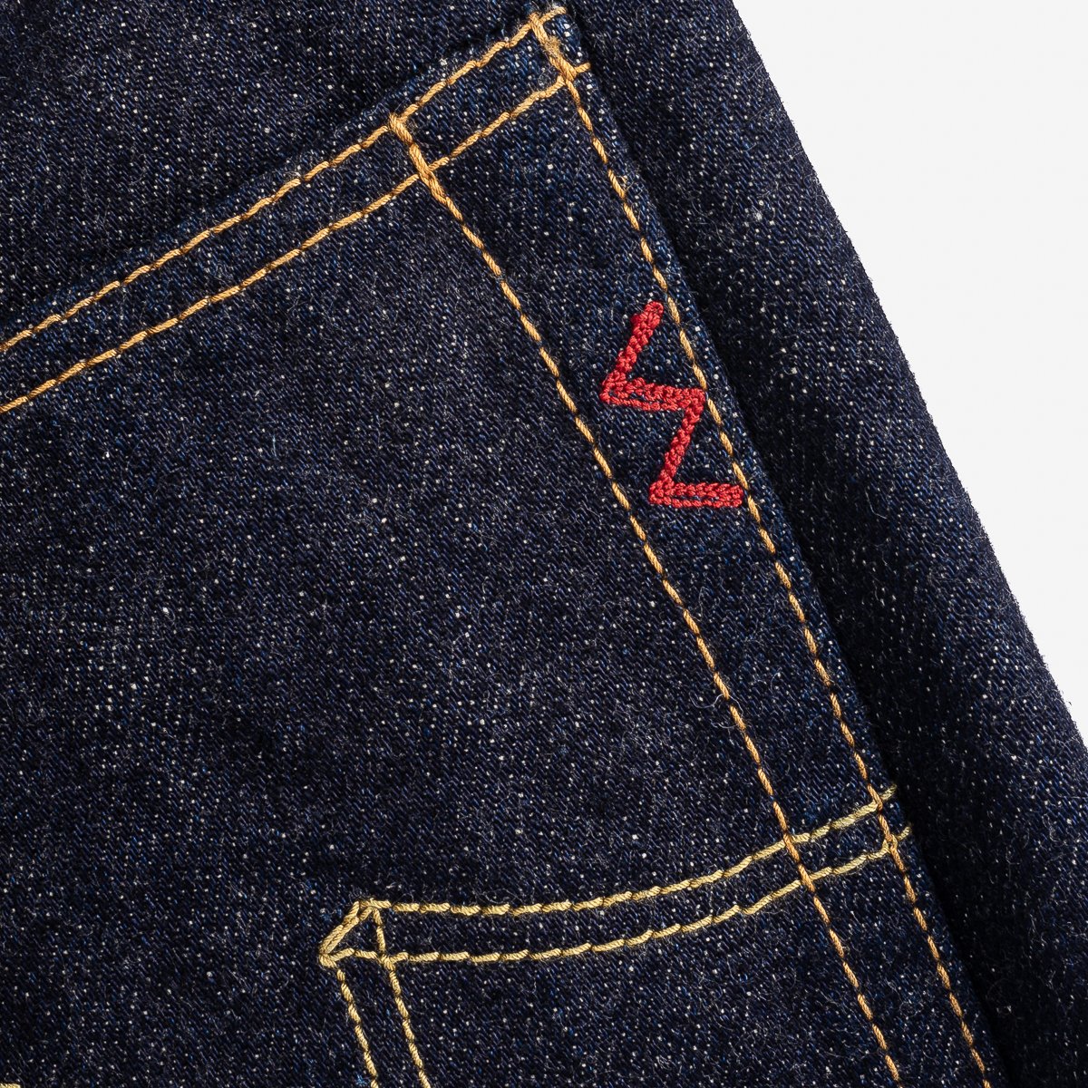 IH-666S-18 18oz Vintage Selvedge Denim Slim Straight Indigo