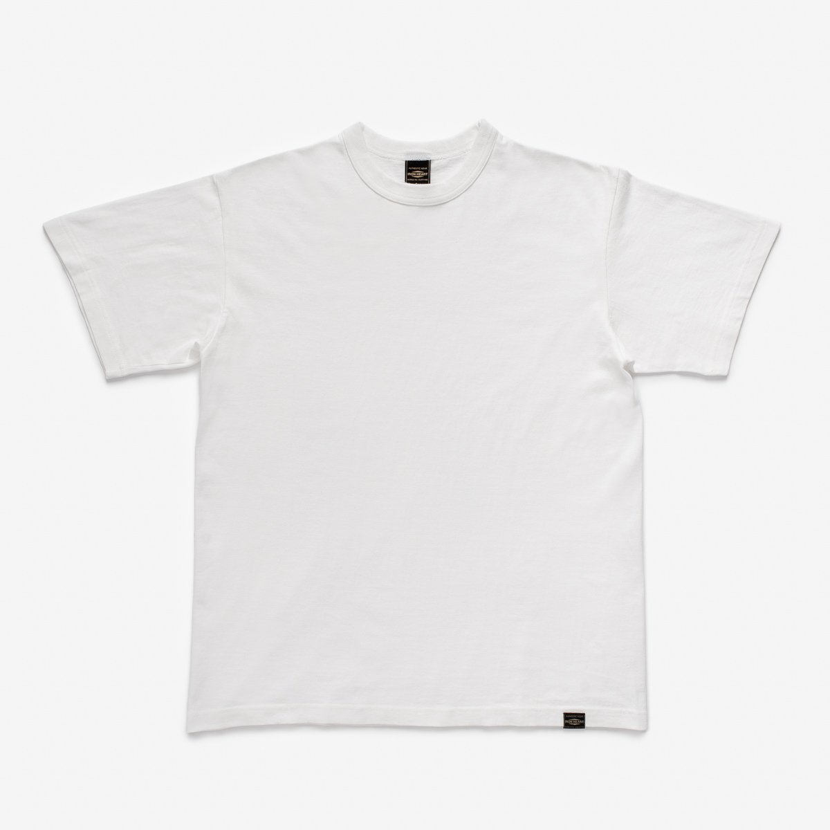 IHT-1610L-WHT 6.5oz Loopwheel Tee White