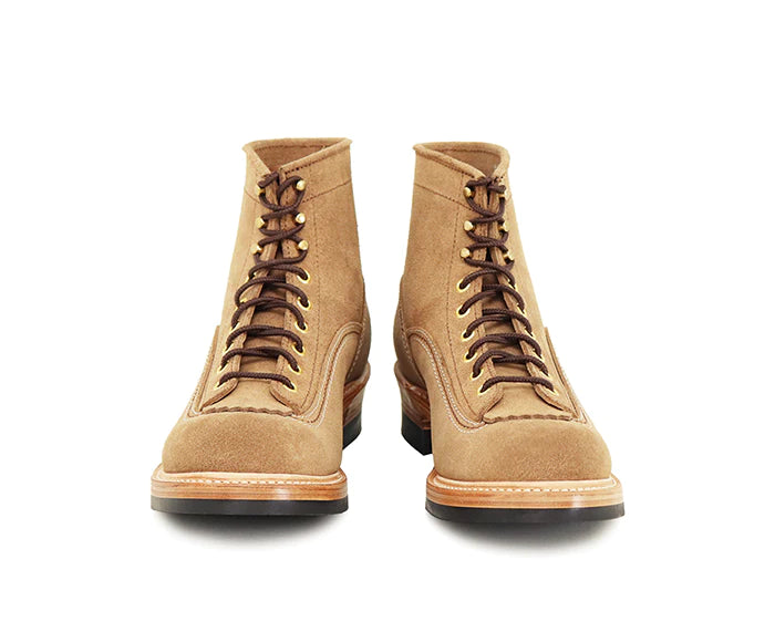 LK-004 Donkey Puncher Boots Horween CXL Natural Roughout